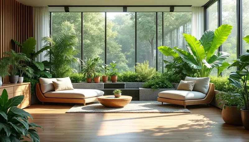 How can I use biophilic design to enhance wellbeing?