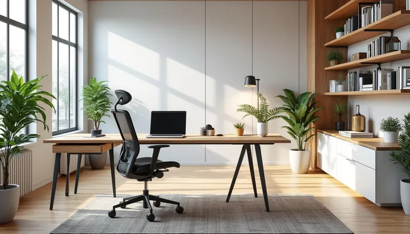 How do I balance aesthetics with functionality in an office?