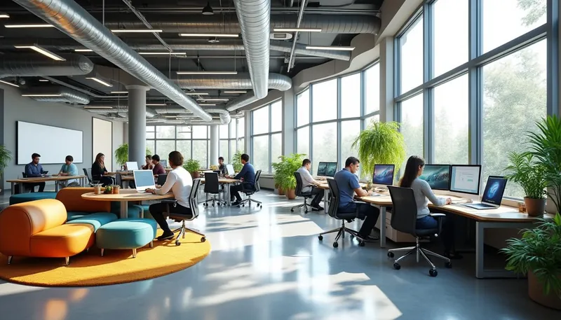 What’s the most efficient office layout for productivity?