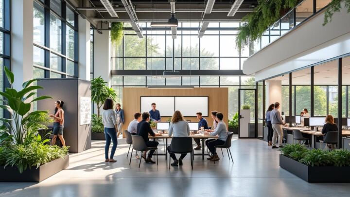 discover practical strategies to design effective collaboration zones in your workspace while maintaining clear focus areas for increased productivity and teamwork.