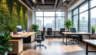 discover the latest office décor styles trending in the uk right now and transform your workspace with modern and stylish design ideas.